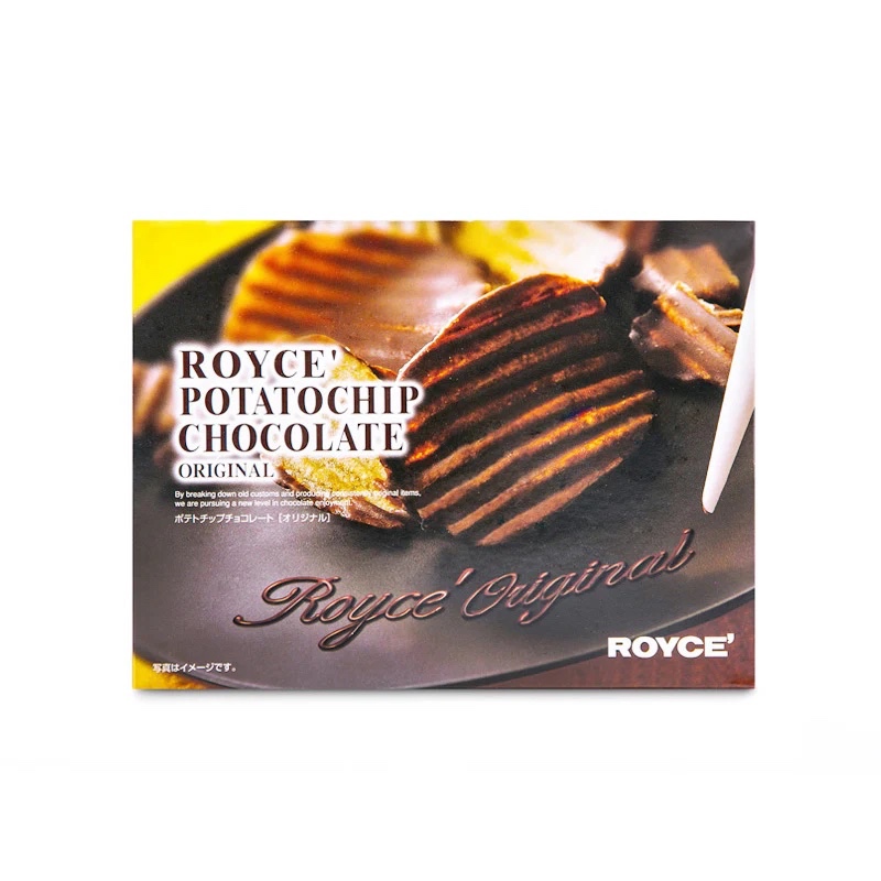 Royce Potato Chip Chocolate รอยซ์ มันฝรั่งทอดกรอบ เคลือบชอคโกแลต