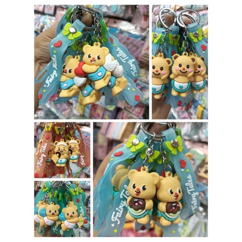 พวงกุญแจ ลายการ์ตูน สุดน่ารักมีหลายลายให้เลือก (1ชิ้น)