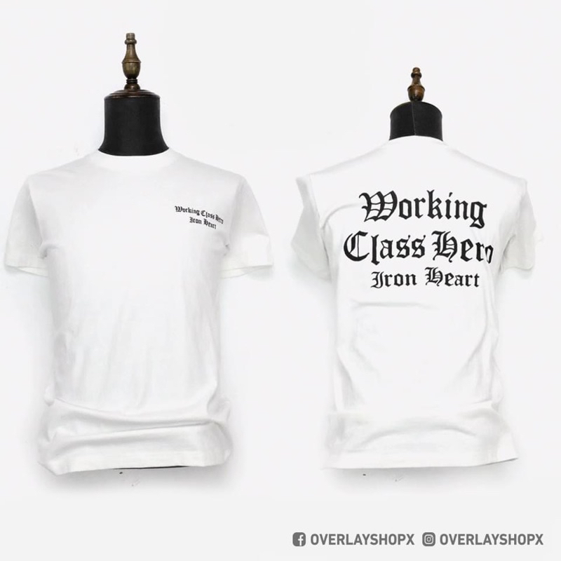 IR0N HEART GOTHIC TEE เสื้อยืด แขนสั้น แนววินเทจ