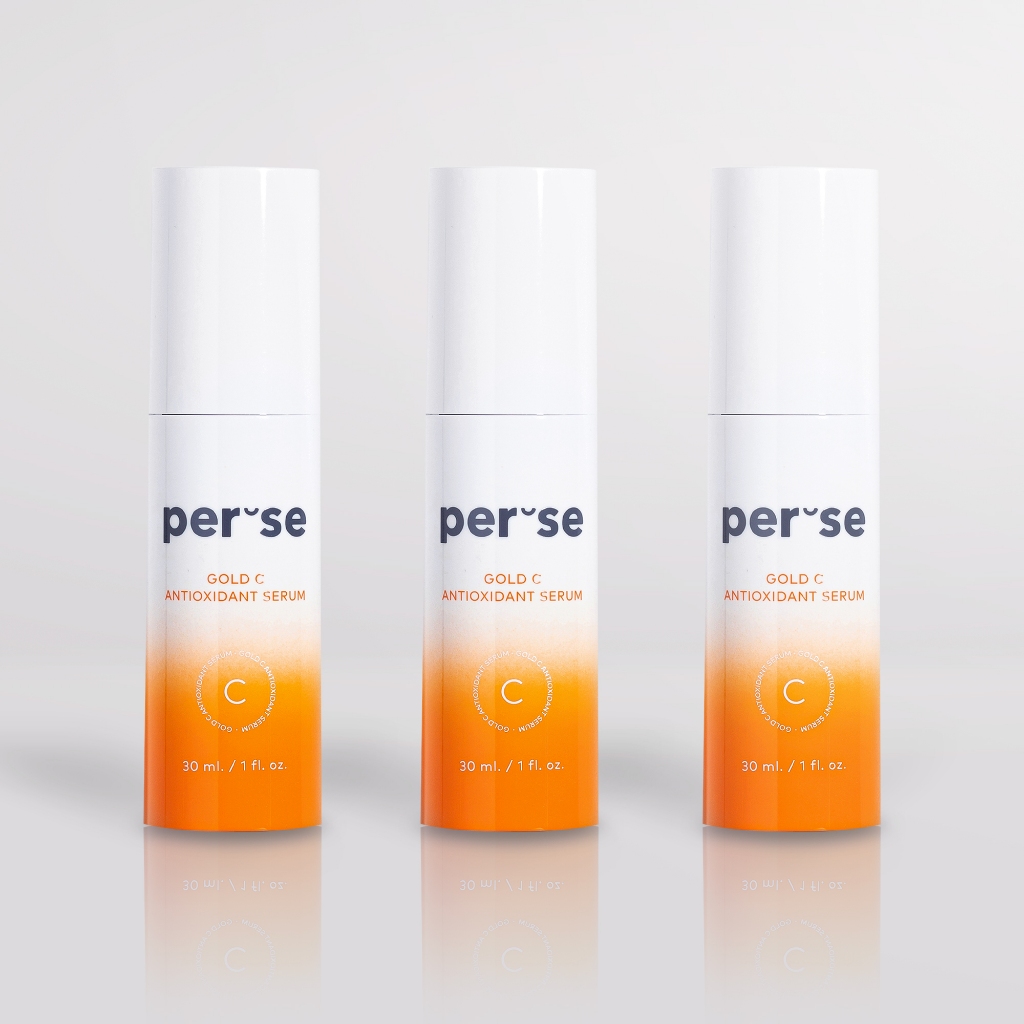 สูตรใหม่ เซรั่มวิตซี 3 ขวด ราคาพิเศษ Per Se Gold C Antioxidant Serum เซรั่มต้านอนุมูลอิสระ