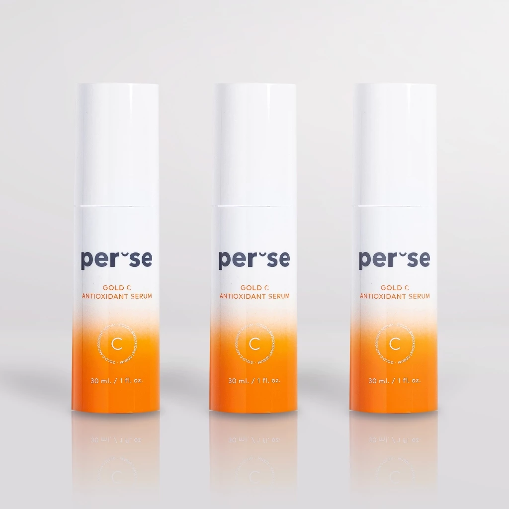 สูตรใหม่ เซรั่มวิตซี 3 ขวด ราคาพิเศษ Per Se Gold C Antioxidant Serum เซรั่มต้านอนุมูลอิสระ