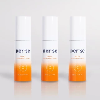 สูตรใหม่ เซรั่มวิตซี 3 ขวด ราคาพิเศษ Per Se Gold C Antioxidant Serum เซรั่มต้านอนุมูลอิสระ