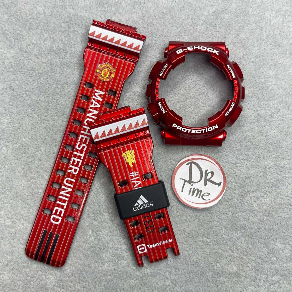 กรอบสายG-SHOCK ของแท้สกรีนลาย MAN U แมนยู