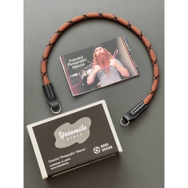 สายคล้องกล้อง Yosemite Hand Strap สี MARIPOSA BROWN ขนาด 50 CM. Made in Japan🇯🇵