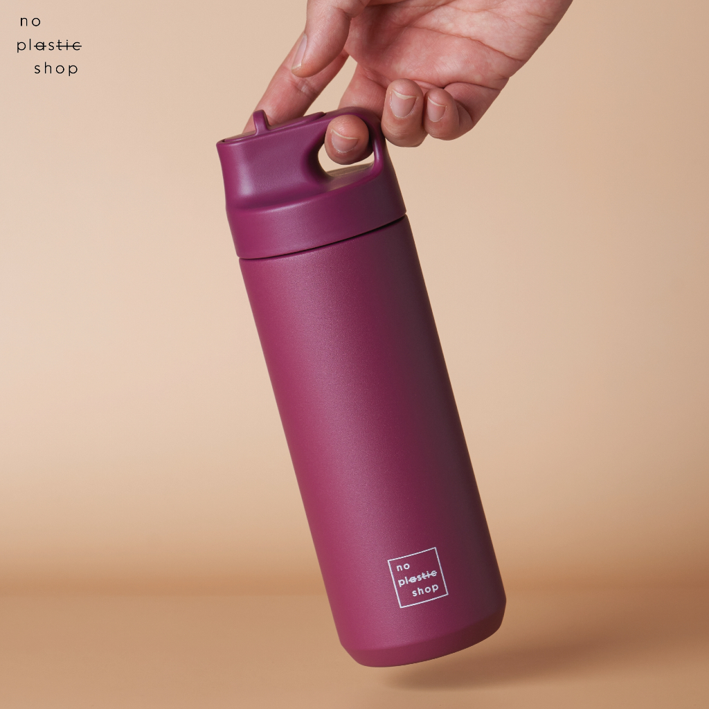 No plastic Spring Active Tumbler แก้วน้ำ ขวดน้ำสแตนเลสขนาด แก้วเก็บความเย็น เก็บอุณภูมิ 550 ml.