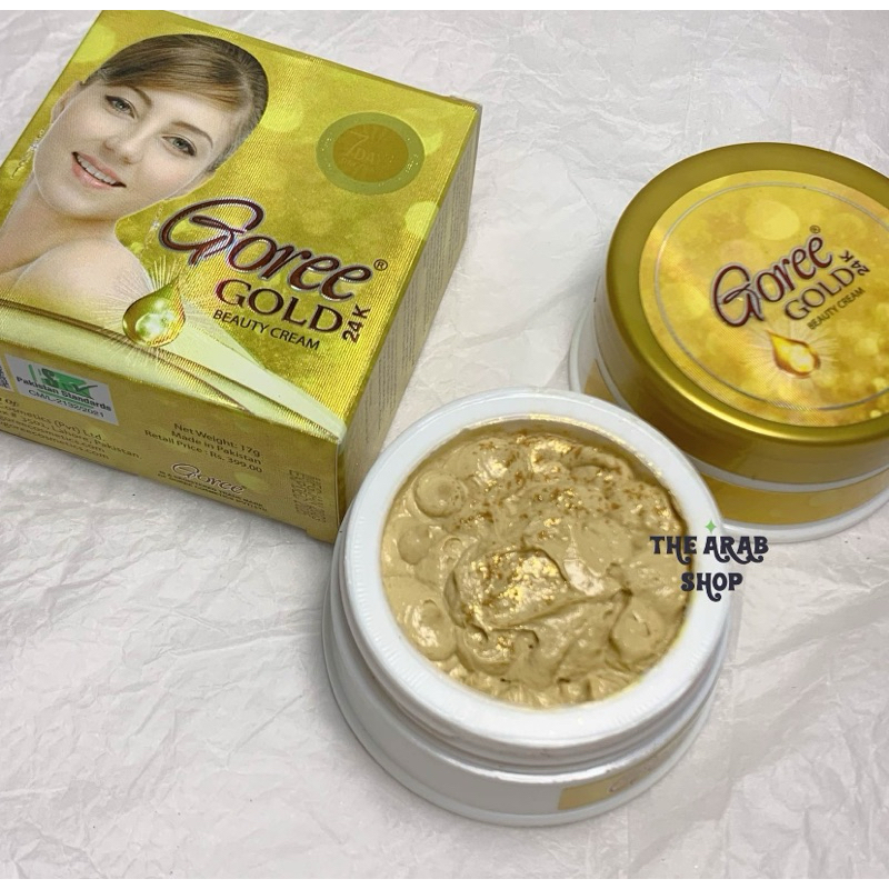Goree Gold 24K Beauty Cream  and  soap 🧼