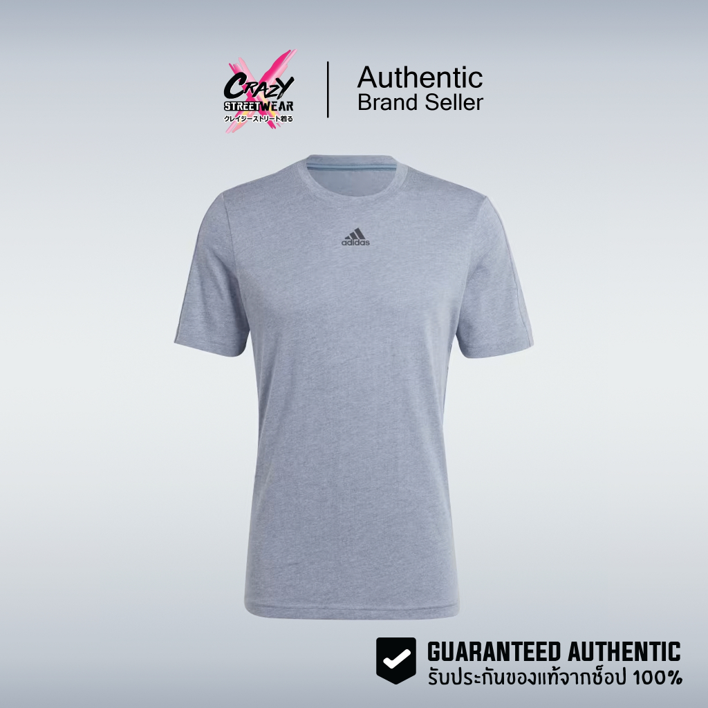 เสื้อยืด Adidas Melange ( IJ8958 ) สินค้าลิขสิทธิ์แท้ Adidas เสื้อผู้ชาย เสื้อยืด อดิดาส ของแท้