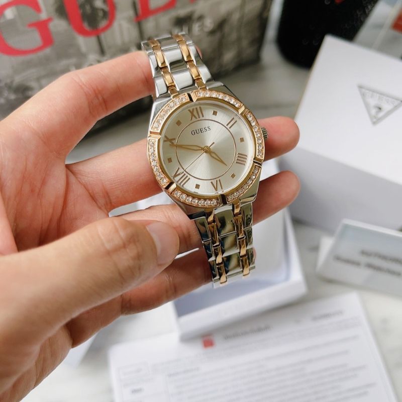 🌻เรียบหรูดูแพง ✨ นาฬิกา Guess GW0033L9 Cosmo 2-TON