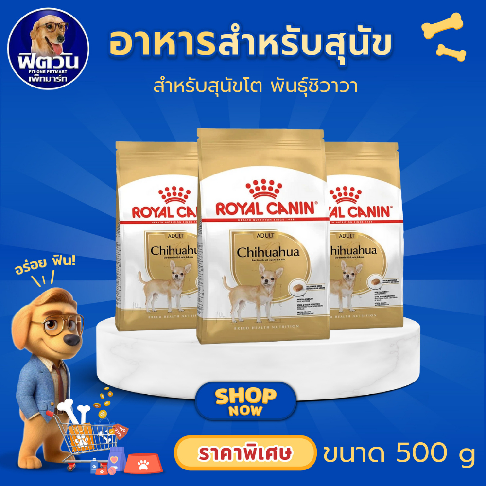 Royal Canin สุนัข CHIHUAHUA ADULT 500 g