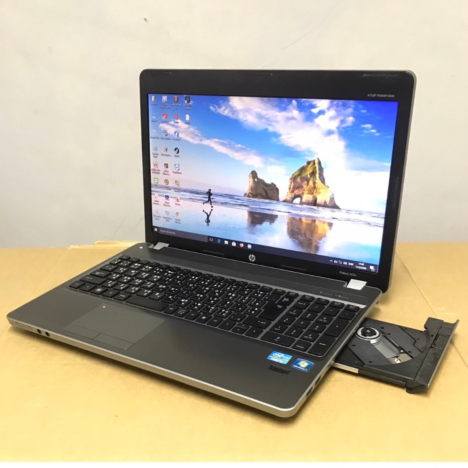 โน๊ตบุ๊คมือสอง HP Probook 4530s Core i5gen3(RAM:4gb/HDD:320gb)จอใหญ่15.6นิ้ว