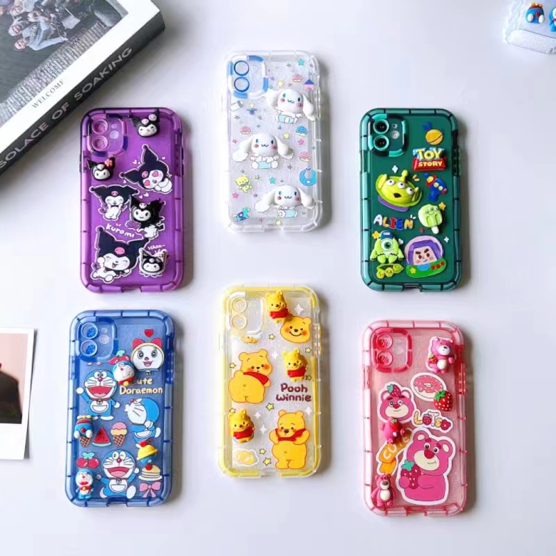 เคส ขอบเรืองแสง การ์ตูนนูน สำหรับรุ่นไอโฟน i11 I7P I8P XR I12 I12PROMAX I13 I13PRO I13PROMAX I14 I14PRO I14PROMAX