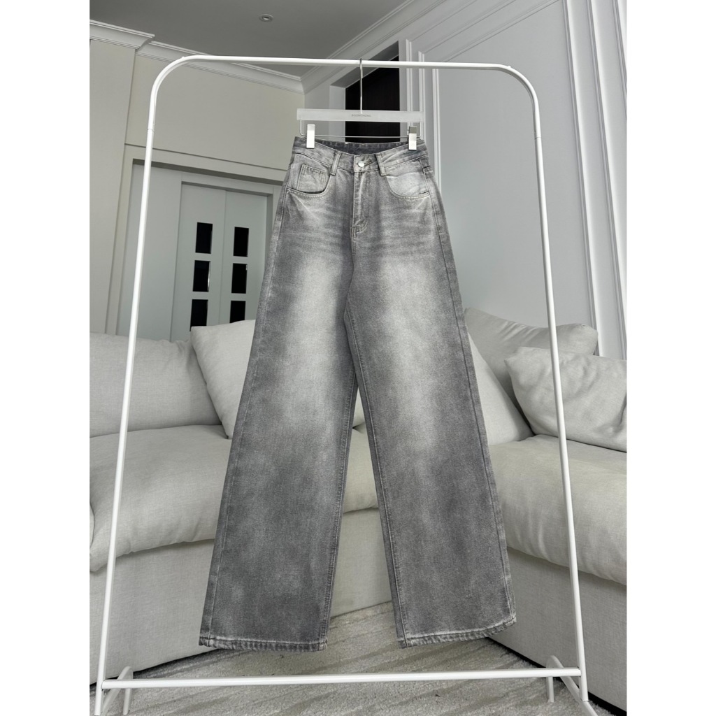 PTJ30161 กางเกงยีนส์ขายาวแต่งกระเป๋าหลัง PROMTHONG - รูปที่ 2