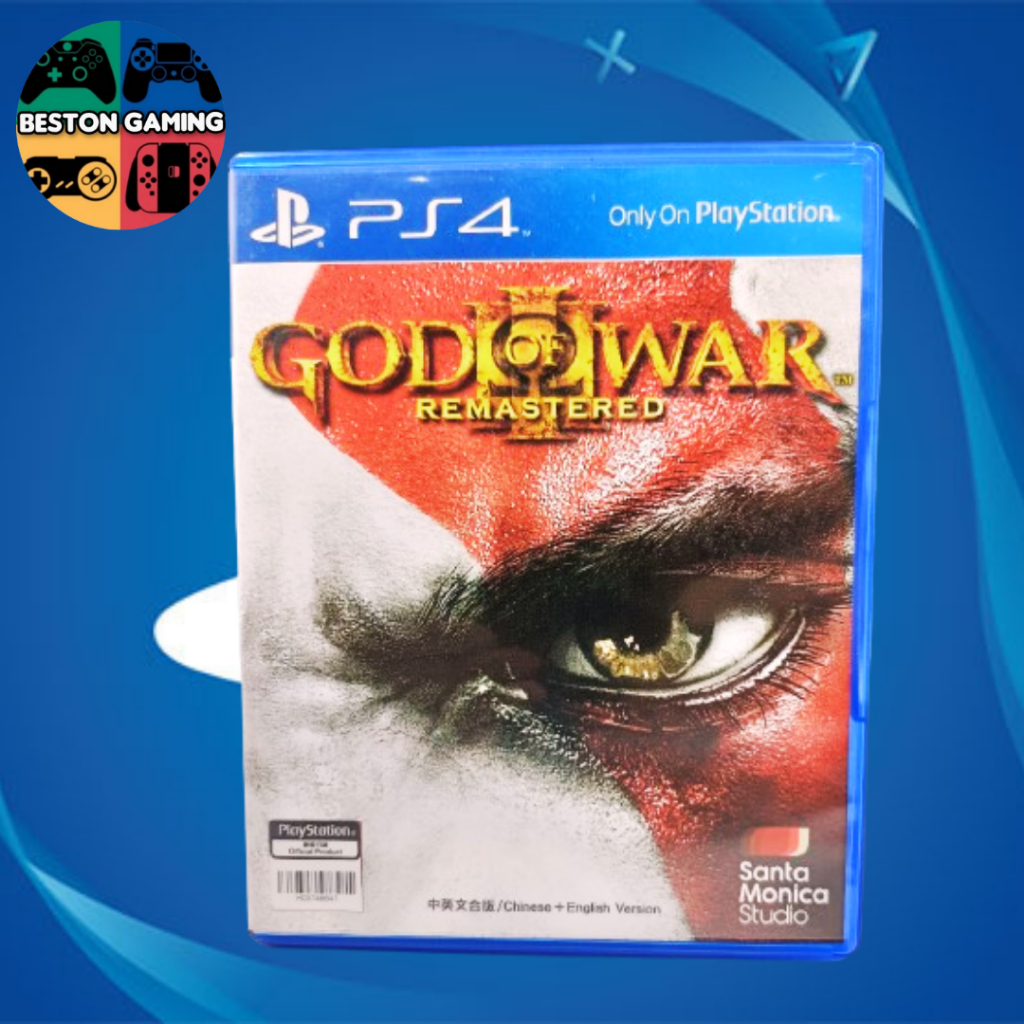 PS4 แผ่น ps4 God of War 3 Remastered (มือ1/มือ2)