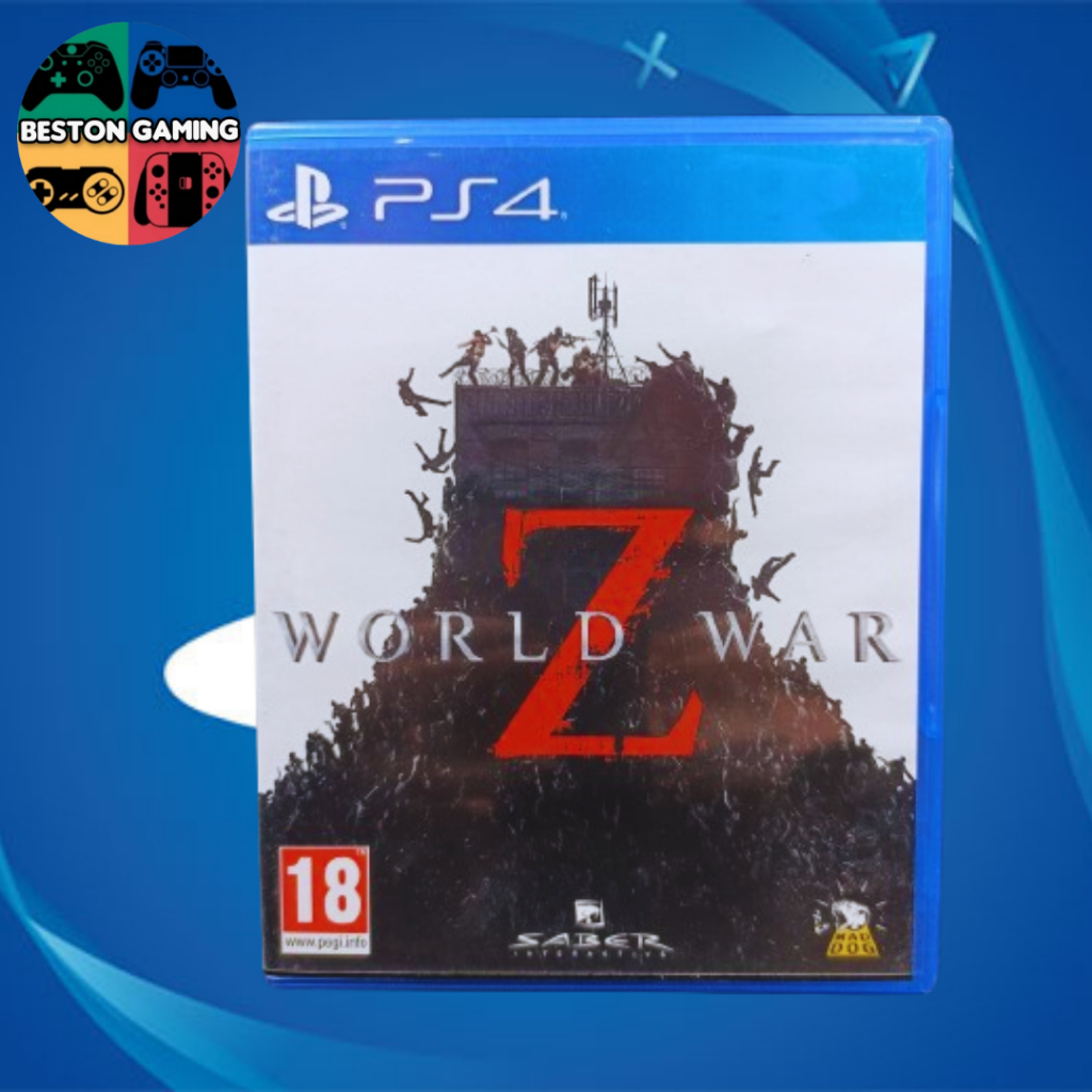 PS4 แผ่น ps4 World war Z สินค้ามือ 2