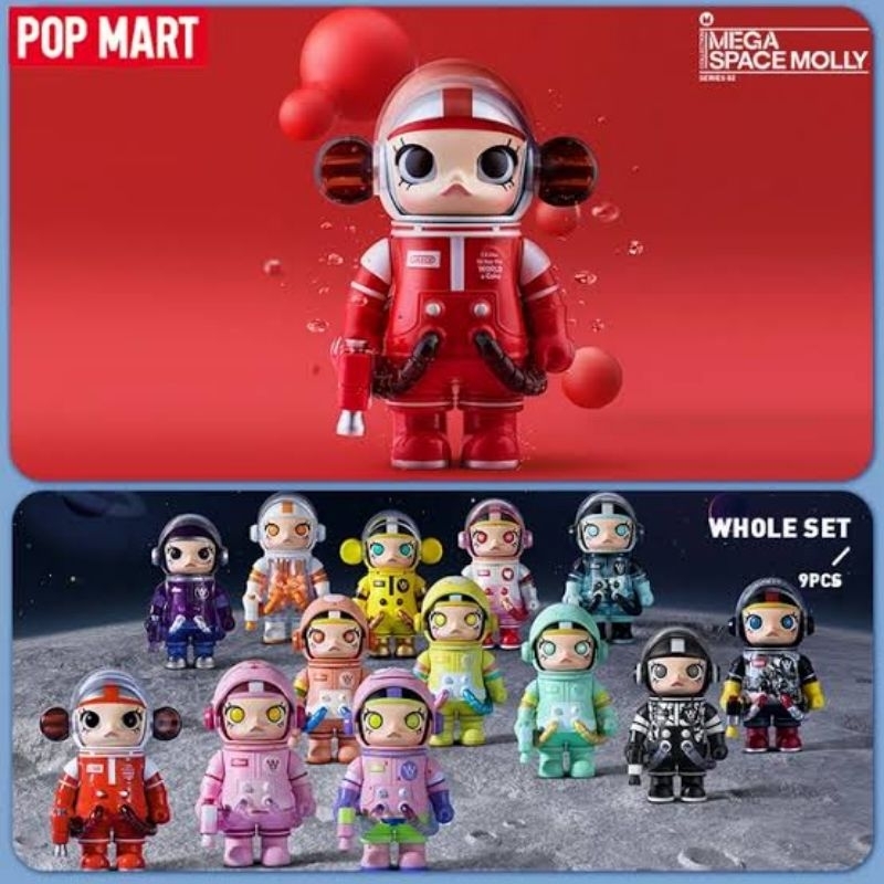 พร้อมจัดส่ง Pop Mart Molly Space V2 (Coke) ของแท้ 100%