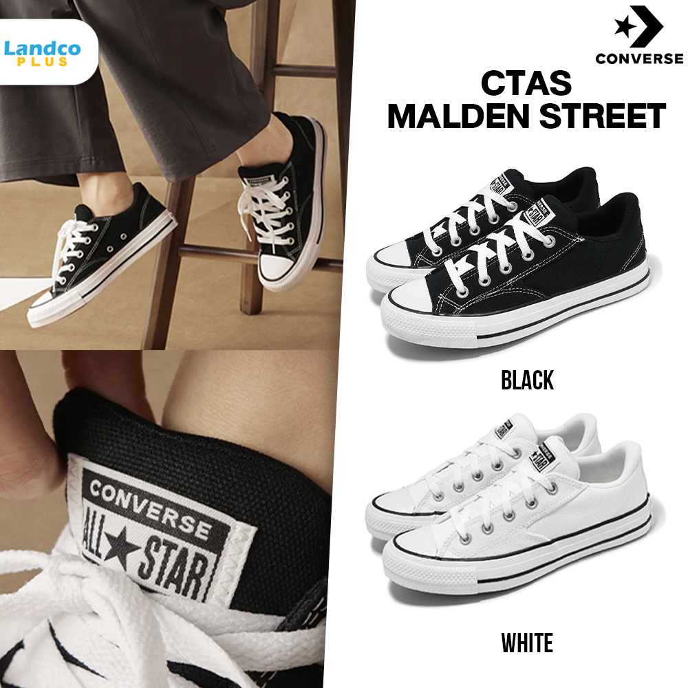 Converse Collectio รองเท้าผ้าใบ UX Chuck Taylor All Star Malden Street OX A09226CMF4BKXX / A10349CMF4WTXX (2300)