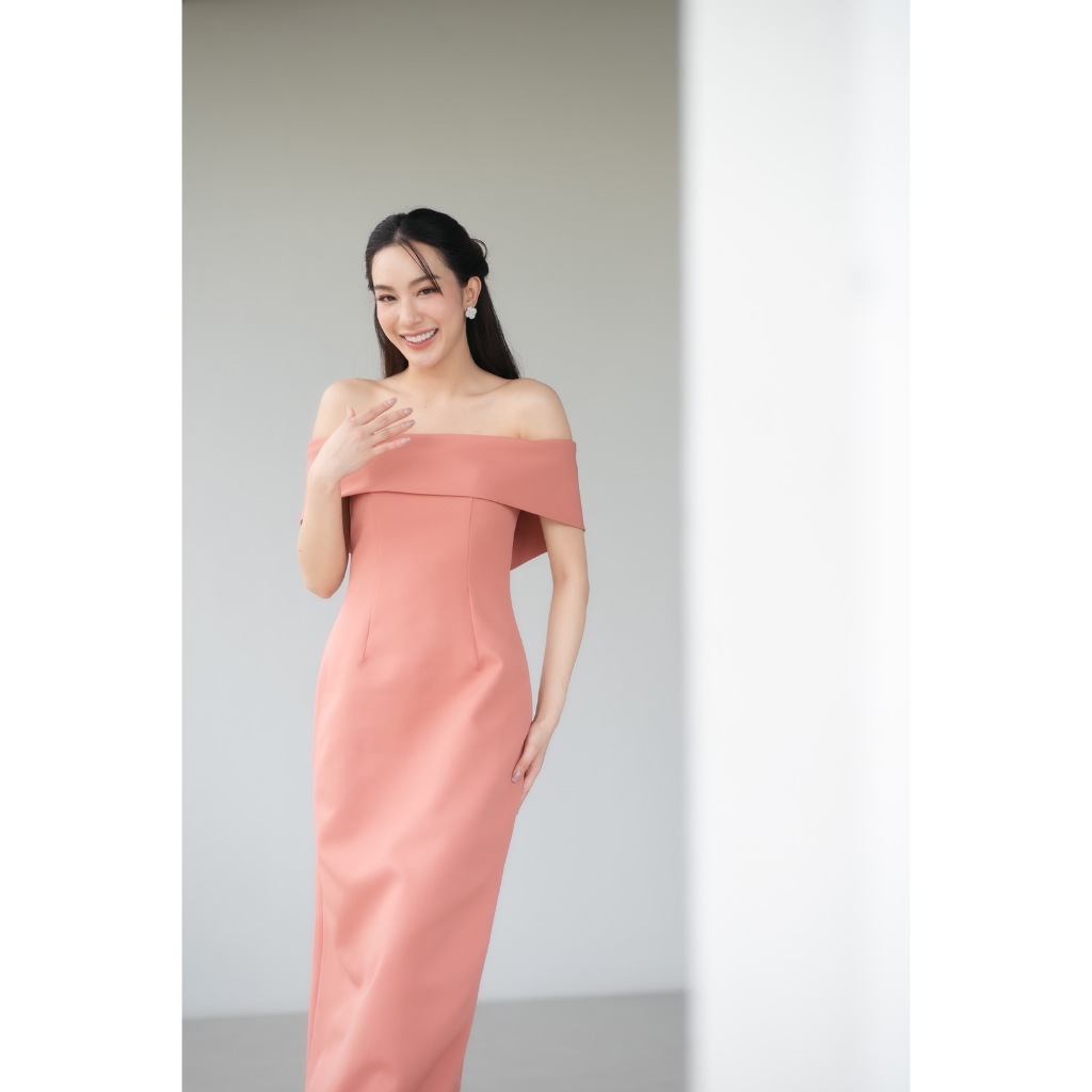 Firrr-Ploy dress-ชุดใส่เที่ยว ชุดออกงาน เดรสออกงาน ชุดเพื่อนเจ้าสาว รูปที่ 7