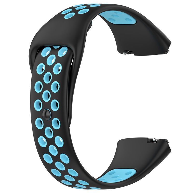 เหมาะสำหรับ Xiaomi Redmi Watch 3 Active สายรัดซิลิโคนสายรัดระบายอากาศสองสี