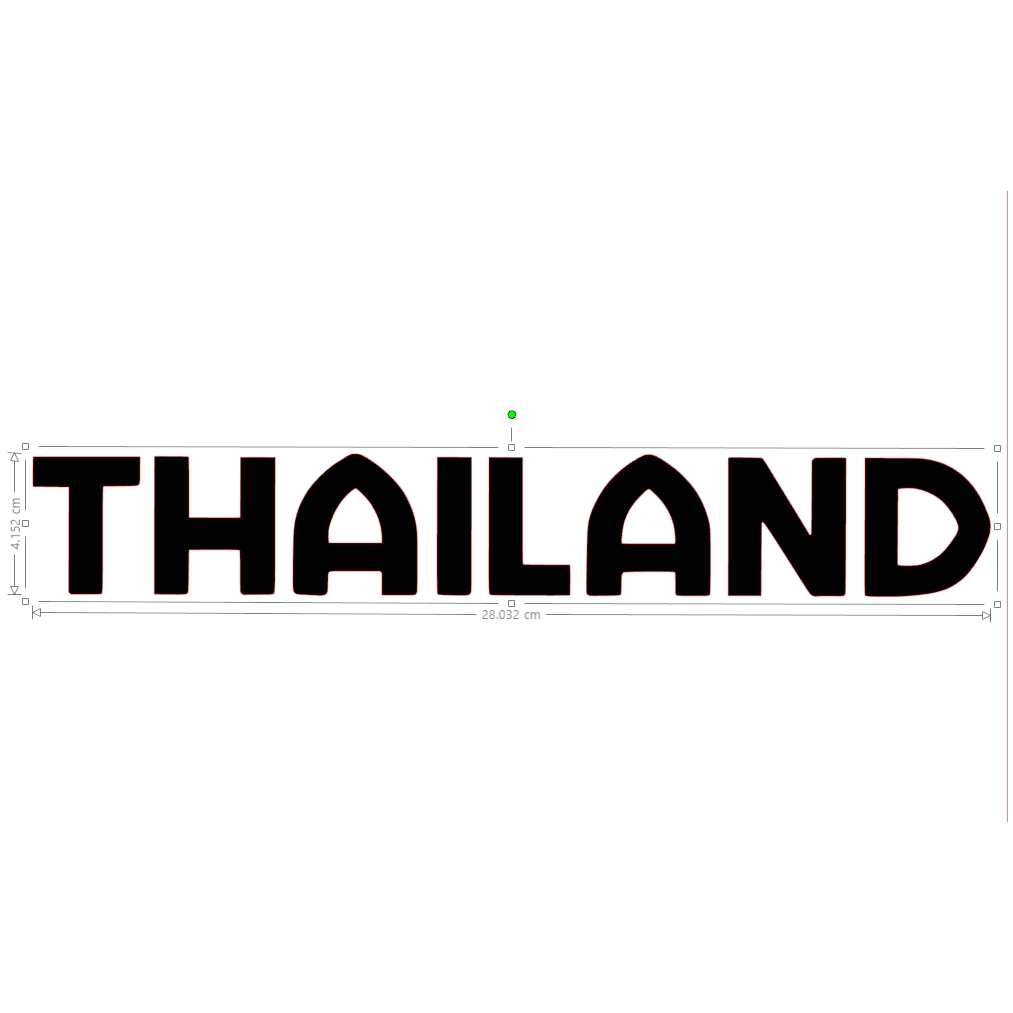ตัวรีด THAILAND กว้าง 28 Cm. รีดได้ทุกเนื้อผ้า