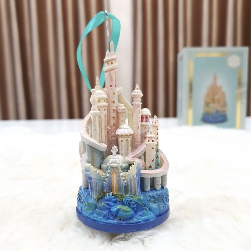 Disney Castle Collection : Ariel Atlantica Castle Ornament ปราสาท