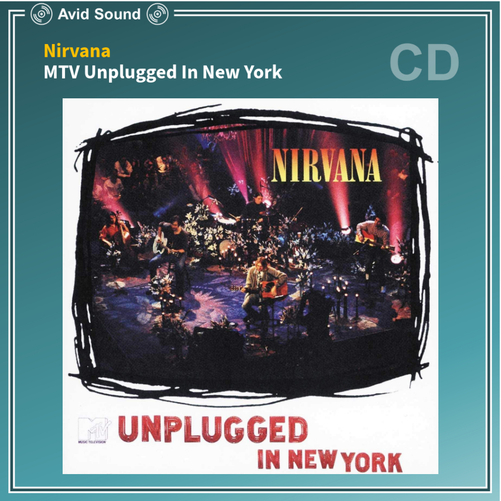 CD แผ่นซีดี Nirvana MTV Unplugged In New York ใหม่ ซีล Nirvana CD