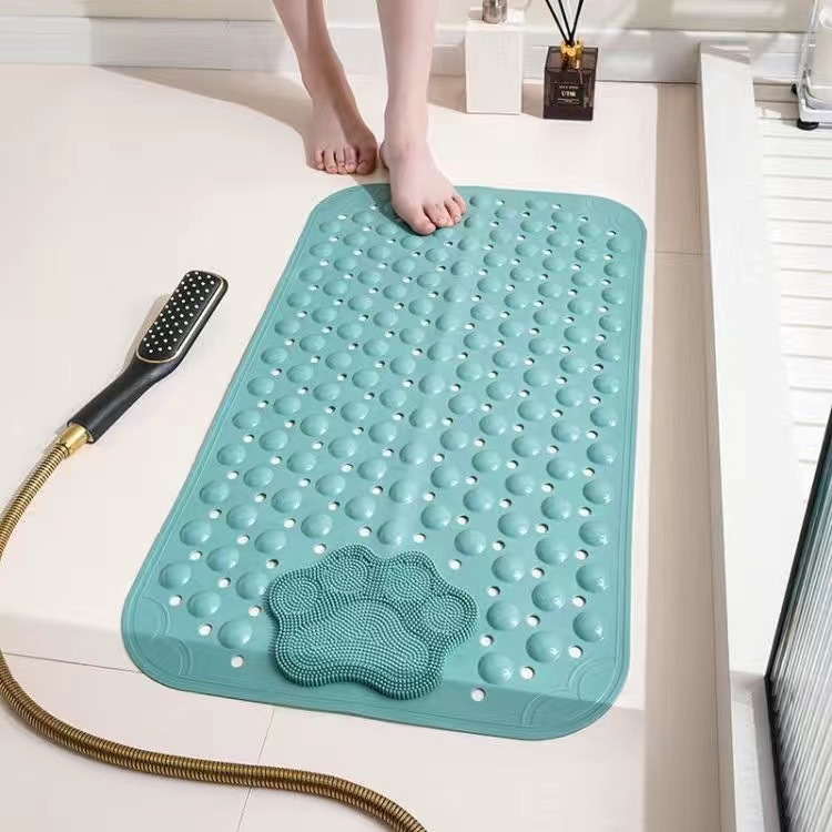 แผ่นยางกันลื่นในห้องน้ำ ขนาด 40 x 73 ซม ยางกันลื่น ในห้องน้ํา แผ่นซิลิโคลน