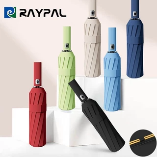 RAYPAL ร่มอัตโนมัติ ร่มกันฝนกันแดดกัน UV สีพื้น ทันสมัย พกพาสะดวก น้ำหนักเบา Umbrella ระบบเปิด ปิดออโต้ NO:UV24