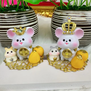 หนูมุสิกะ บริวารพระพิฆเนศ รุ่นมากด้วยบริวารกัลยาณมิตรพารวย🎉