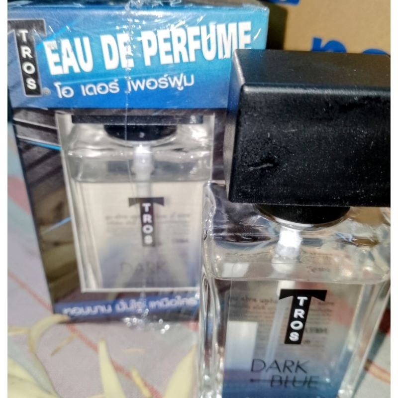 น้ำหอมทรอส โอ เดอร์ เพอร์ฟูม ดาร์คบลู TROS EAU DE PERFUME DARK BLUEขนาด 30 ml