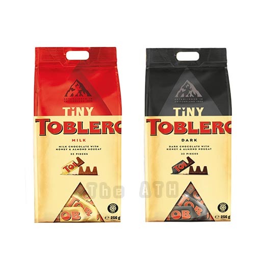 Toblerone 256g Tiny Milk, dark Bag