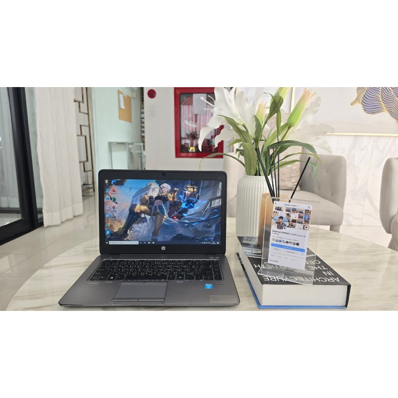 Notebook HP Elitebook 840 คีย์บอร์ดมีไฟ 💻CPU Core I5 5300U  2c 4t  💻VGA: Intel  HD GRAPHICS 5500  :A