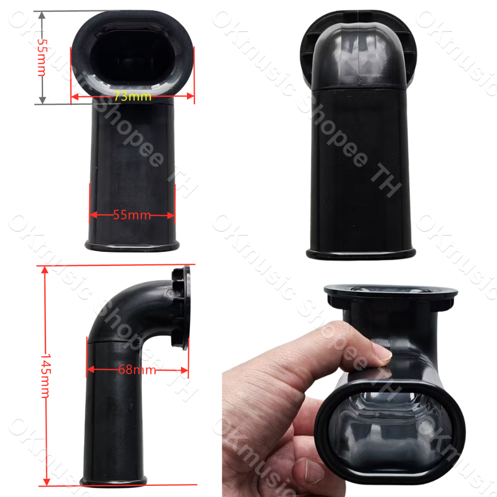 พอร์ท 3D สำหรับลำโพง Bluetooth DIY พอทลม 3D พอทลม 3D สำหรับตู้ DIY ขนาดต่างๆ พอต3D พอร์ทลม พอทลม พอร์ตลม ท่อลม 3D