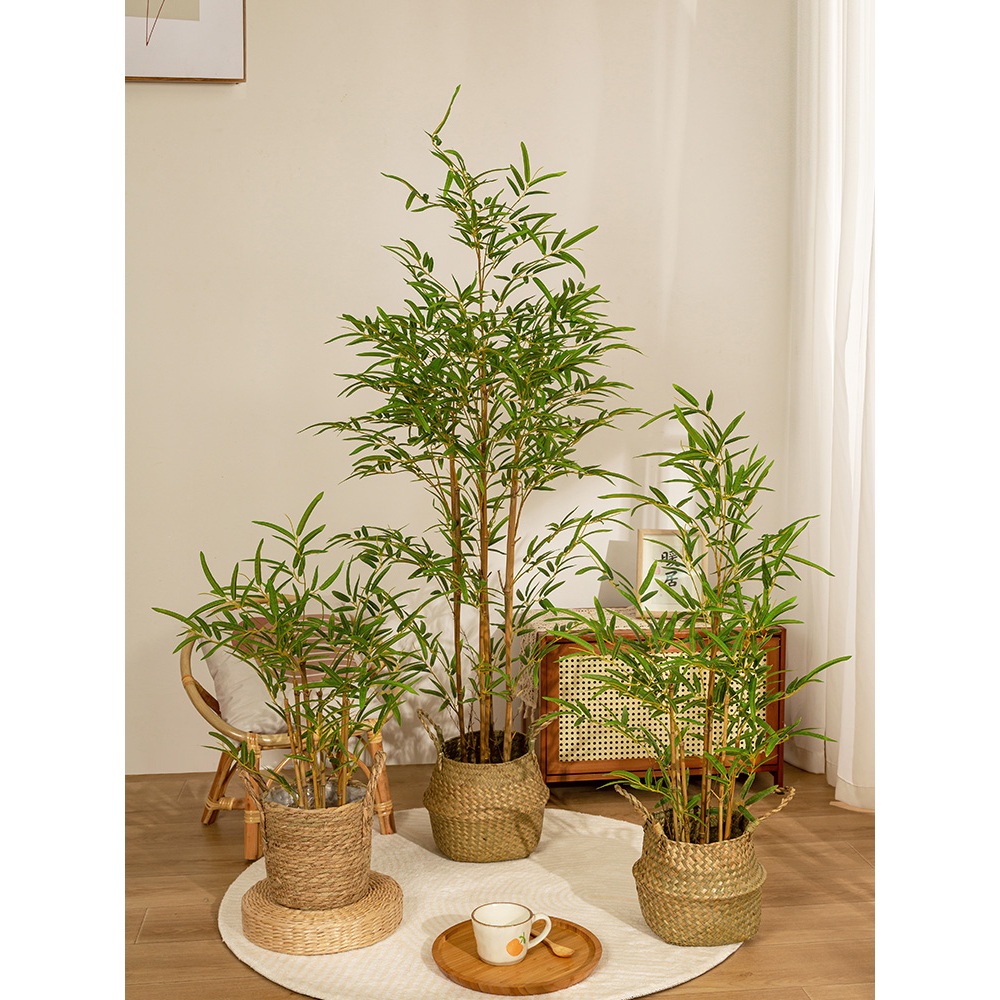 ต้นไผ่ทองปลอม Artificial Bamboo Trees มีขนาด60cm/90cm/120cm/150cm/180cm