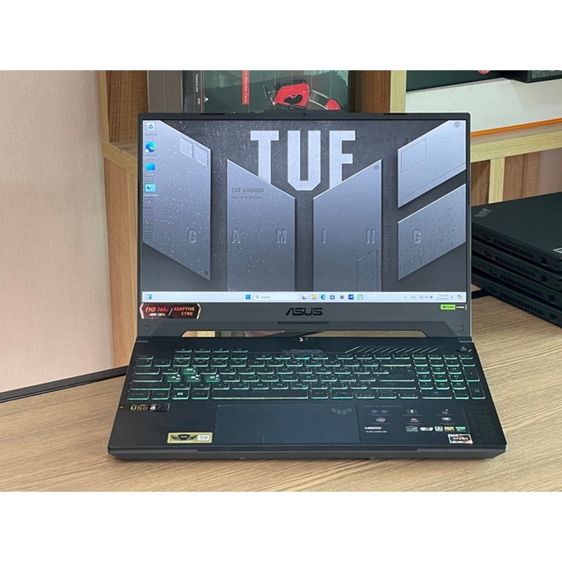 Asus TUF Gaming A15 FA507NU-LP023W Ryzen 7 7735HS SSD512GB RAM16GB RTX 4060 (8GB GDDR6) ครบกล่องประก