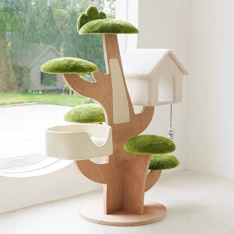 Big tree condo - คอนโดแมวต้นไม้