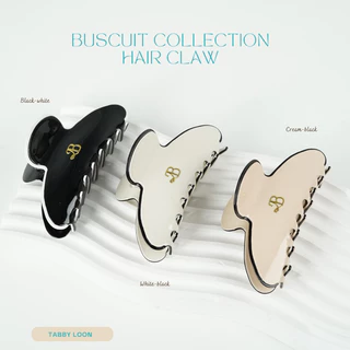 Tabby Loon Biscuit Classy Hair Claw Free Box วัสดุพรีเมียม Acetate