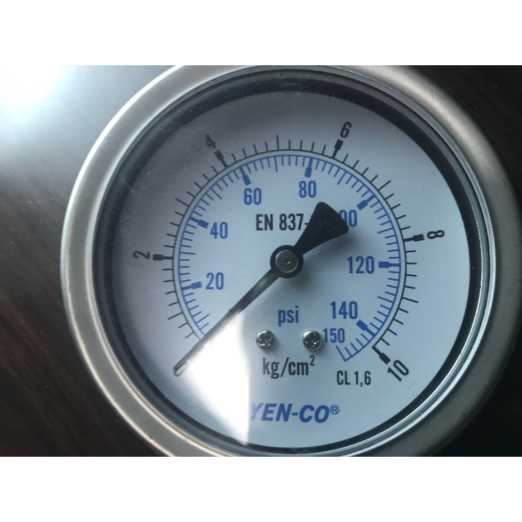 Pressure Gage YEN-CO รุ่น PGF 100A-1+3B-3/8PT-Y