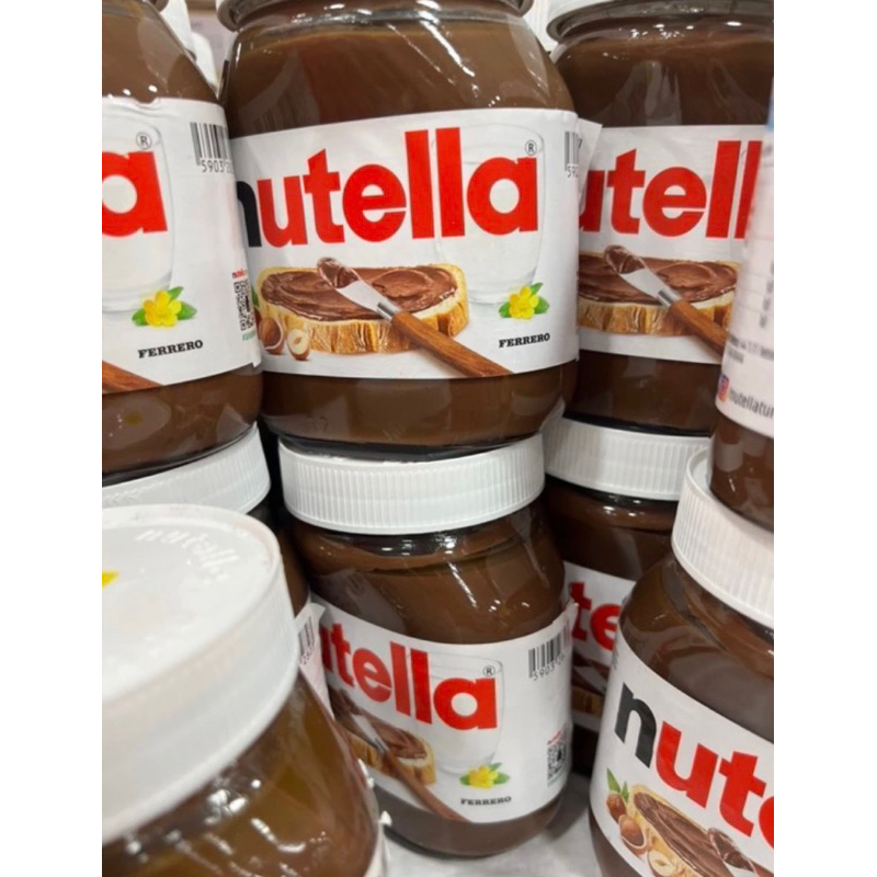 Nutella นูเทลล่า เฮเซลนัทบดผสมโกโก้ 750g.