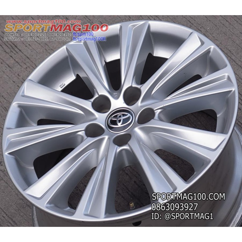 ล้อแม็กมือสอง Toyota Alphard 5รู114 บรอนซ์ 8.5-18นิ้ว [21211]