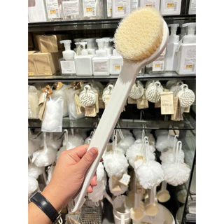 MUJI มูจิ 🇯🇵 แปรงขัดหลัง มี 2 รุ่นให้เลือก แปรงขัดตัวไนลอน ของแท้จาก Shop ขนนุ่ม ไม่บาดผิว Shower Brush
