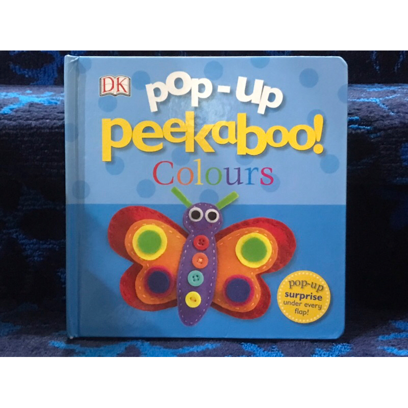 หนังสือเด็ก   pop-up  peekaboo!   colours    หนังสือปกแข็ง   มือสอง   สภาพใหม่มาก  ดีมากๆ