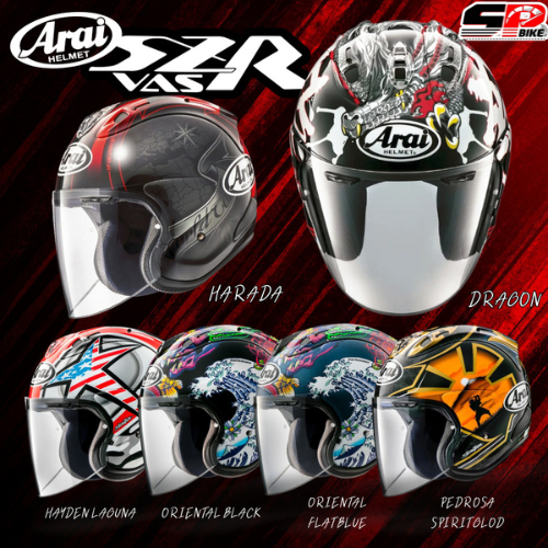 หมวกกันน็อก Arai Renegade-v , SZ-R VAS, Concept X ของแท้ผ่อน 0% 10เดือนส่งฟรี !! SP.bike