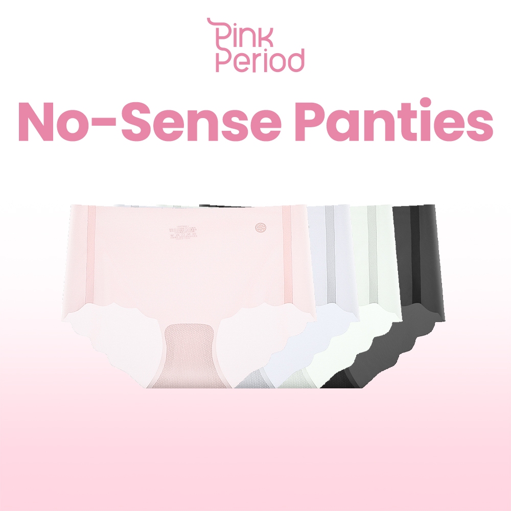 Pink Period กางเกงในผู้หญิง กางเกงในไร้ขอบ ผ้าเจลลี่ ใส่สบาย ระบายอากาศใส่เหมือนไม่ได้ใส่ kni-048