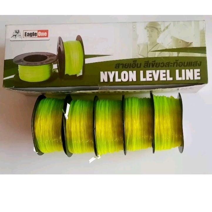 สายเอ็น สีเขียวสะท้อนแสง Eagle One #70