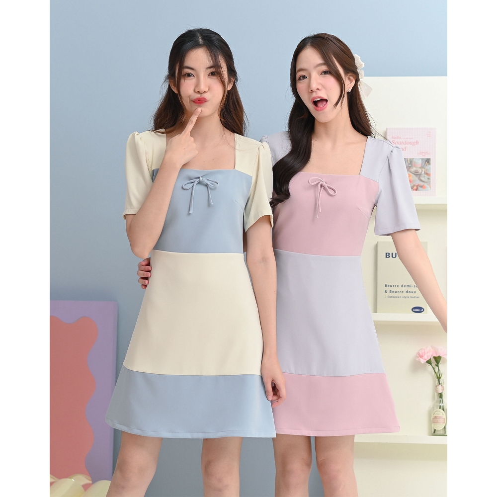 CRAYONBRAND - ชุดเดรส รุ่น Blueberry dress