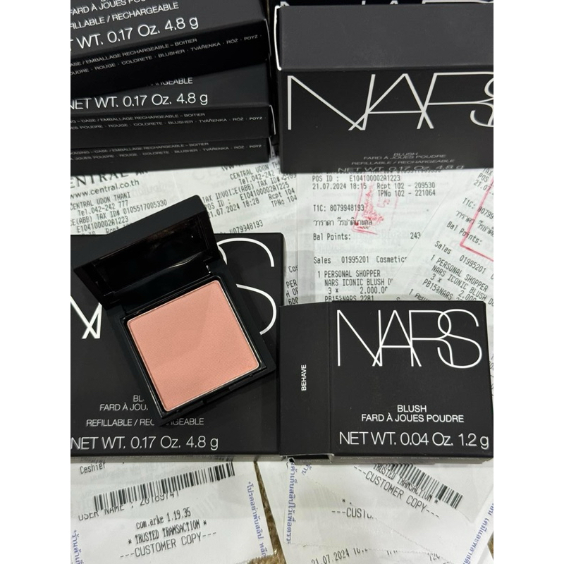 #NARS Blush Behave 1.2g. EXP:2/2026  🧧🧧359฿ Dne’UDtown
