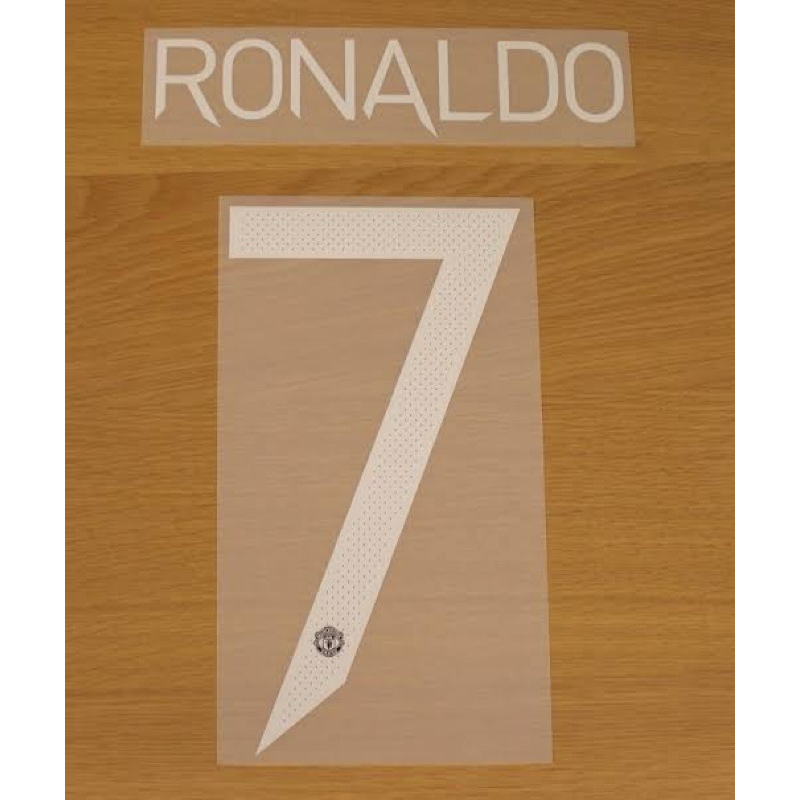 ชื่อเบอร์Name Set Ronaldo 7 ติดปี2021/22 & Jude Bellingham &Yamal แท้