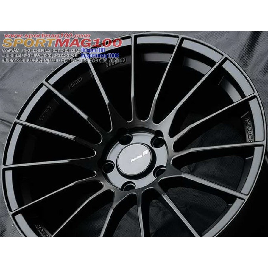 ล้อแม็กซ์ RS05RR ขอบ18นิ้ว 5รู114/112 สีดำด้าน กว้าง8.5นิ้ว Offset38 [17231]{18807]