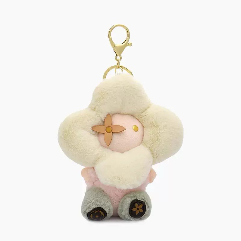 LV&GEDETE พวงกุญแจห้อยกระเป๋า จี้ตุ๊กตา พวงกุญแจรถยนต์