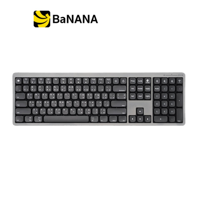 คีย์บอร์ดเกมมิ่ง Gconic S100 Ultra Slim Black Edition by Banana IT
